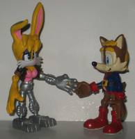 Bunnie Rabbot (Sonic) Custom Action Figure