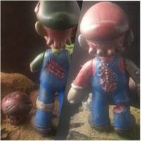 Thw the Walking Dead Mario and Luigi (Super Mario Bros) Custom Diorama / Playset