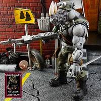 Rocksteady (Teenage Mutant Ninja Turtles) Custom Action Figure