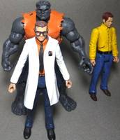 Bruce Banner the Incredible Hulk (GREY First Appearance, with Rick Jones) (Marvel Legends) Custom Action Figure