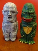 Mummy and Creature S&P Shaker Set (Misc) Custom Other