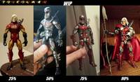 Magneto (Sentinel Armor Redesign) with Sentinel Head Base (Marvel Legends) Custom Action Figure