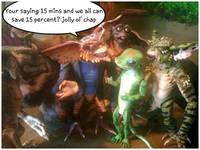GEICO Gecko (Mascots) Custom Action Figure