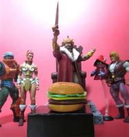 Burger King (Mascots of the Universe) (Masters of the Universe) Custom Action Figure