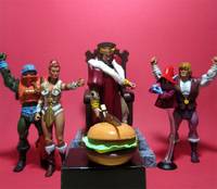 Burger King (Mascots of the Universe) (Masters of the Universe) Custom Action Figure