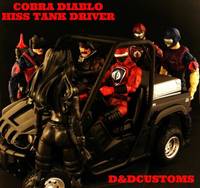 Cobra DIABLO Hiss Tank Driver (G.I. Joe) Custom Action Figure