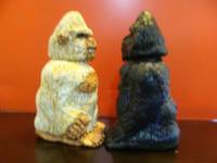 Abominable Snowman & Yeti Salt & Pepper Shaker Set (Misc) Custom Other