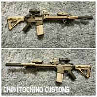 1/6 Custom Simon "Ghost" Riley Kitbash (Modern Warfare 2) Custom Action Figure