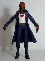 CRIMSON AVENGER II Jill Carlyle JSA Member (DC Direct) Custom Action Figure