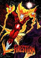 FIRESTORM Fire Elemental Custom Martin Stein, Mikhail and Ronnie (Marvel Legends) Custom Action Figure