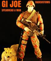 SPEARHEAD & MAX (G.I. Joe) Custom Action Figure
