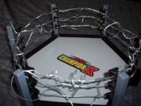 Tna Barbed Wire Wrestling Ring (Wrestling) Custom Action Figure