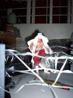 Tna Barbed Wire Wrestling Ring (Wrestling) Custom Action Figure