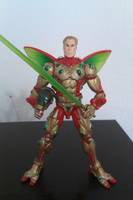 Steve Rogers , Iron Beetle Ver.1 (Marvel Universe) Custom Action Figure