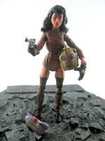 Bettie Page Rocketeer (Rocketeer) Custom Action Figure