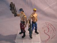 Contra - Scorpion and Mad Dog (Nintendo) Custom Action Figure