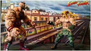 Alex (Street Fighter 3rd Strike BAF Style) (Street Fighter) Custom Action Figure