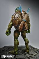Leonardo Teenage Mutant Ninja Turtle (Teenage Mutant Ninja Turtles) Custom Action Figure