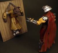 The Feud (Teenage Mutant Ninja Turtles) Custom Diorama / Playset