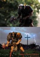Bluetooth/Ragnar (Spawn) Custom Diorama / Playset
