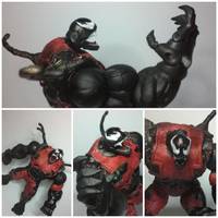 Venom Deadpool's Suit (Marvel) Custom Action Figure