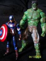 Avengers 2 Captain America (Marvel Universe) Custom Action Figure