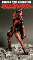 Deadpool (Threea 3A Animated Style) (Marvel) Custom Action Figure