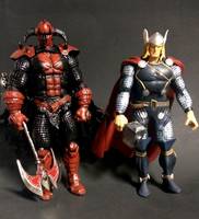 Medieval Deadpool (the Knight without a Mouth) (Marvel Legends) Custom Action Figure
