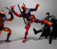 Composite Deadpool/Deathstroke or “Compounded-Pool” (Amalgam) Custom Action Figure