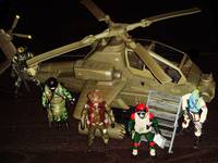 Dragonfly Helicopter & Wild Bill (G.I. Joe) Custom Vehicle
