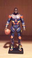Lebron James Nike Superhero Figure (Unwritten) Custom Statue / Bust