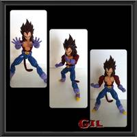 SS4 Vegeta (Dragonball Z) Custom Action Figure