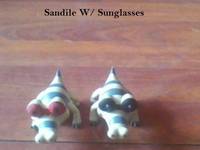 Sandile with Sunglasses (Pokemon) Custom Action Figure