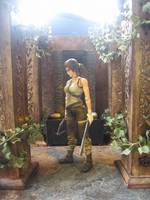 Diorama for Play Arts Kai Lara Croft Figure Update (Tomb Raider) Custom Diorama / Playset