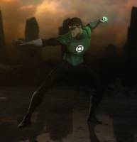 Green Lantern New 52 Hal Jordan (DC Direct) Custom Action Figure