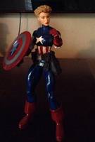 Carol Danvers as Captain America (Marvel Universe) Custom Action Figure