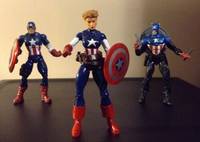 Carol Danvers as Captain America (Marvel Universe) Custom Action Figure