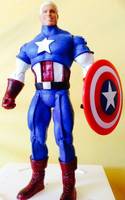 Old School Captain America (Marvel) Custom Action Figure