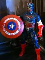 Zombified Captain America (Marvel Universe) Custom Action Figure