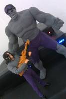 The Graymen  (LXG)  Dr. Jeckyll  & Mr. Hyde (League of Extra-Ordinary Gentleman) Custom Action Figure