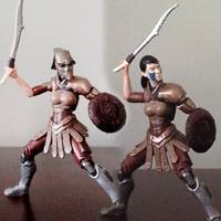 Galmaraz , Human Rouge-Ranger, D&D Original (1:18, "3.75" Scale) (Dungeons and Dragons) Custom Action Figure
