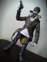 Aiden Pearce -Watch Dogs- (Lord of the Rings) Custom Action Figure