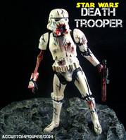 Death Trooper (Blue) Star Wars Black Series (Star Wars) Custom Action Figure