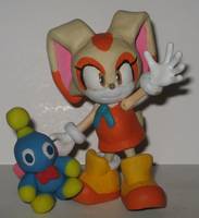 Cream and Cheese (Sonic) Custom Action Figure