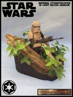 Imperial Trooper in Light Recon Armour (Star Wars) Custom Diorama / Playset