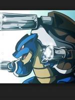 D-Arts Mega Blastoise (Pokemon) Custom Action Figure