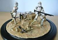 In Search for the Separatists (Star Wars) Custom Diorama / Playset