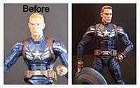 Captain America 2 "the Winter Soldier" Movie (Marvel Legends) Custom Action Figure