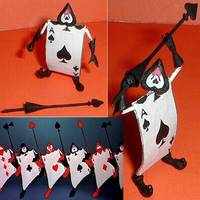 Ace of Spades (Alice In Wonderland) Custom Action Figure