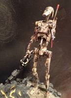 Zombie Battle Droid (Star Wars Clone Wars) Custom Action Figure